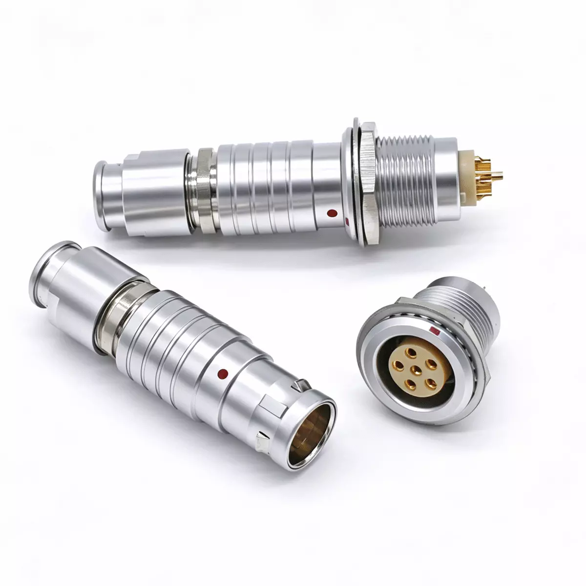 F Series - TGG Vertical Plug - With Cable Clamp